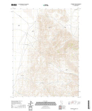 US Topo 7.5-minute map for Vicksburg Canyon NV