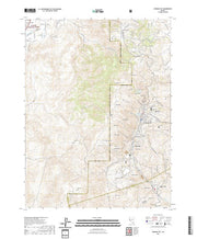 US Topo 7.5-minute map for Virginia City NV