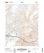 US Topo 7.5-minute map for Vista NV