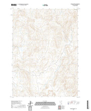 US Topo 7.5-minute map for Wagon Springs NV