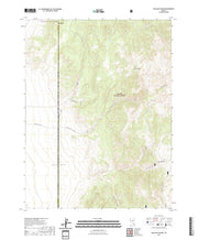 US Topo 7.5-minute map for Wallace Canyon NV