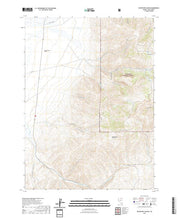 US Topo 7.5-minute map for Water Pipe Canyon NV