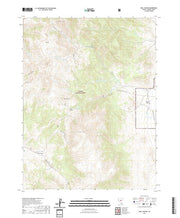 US Topo 7.5-minute map for Well Canyon NV