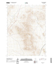 US Topo 7.5-minute map for Wells Peak NV