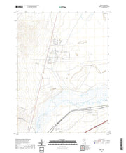 US Topo 7.5-minute map for Weso NV