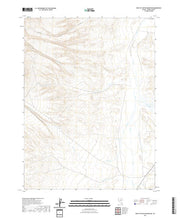 US Topo 7.5-minute map for West of Coffin Mountain NV