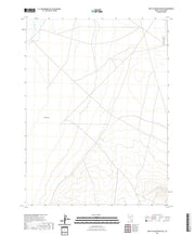 US Topo 7.5-minute map for West of Delcer Buttes NV