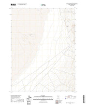 US Topo 7.5-minute map for West of McKinney Pass NV