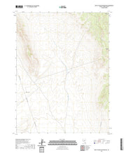 US Topo 7.5-minute map for West of Whistler Mountain NV