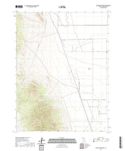 US Topo 7.5-minute map for Whistler Mountain NV