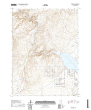 US Topo 7.5-minute map for White Flats NV