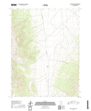 US Topo 7.5-minute map for White Rock Creek NV