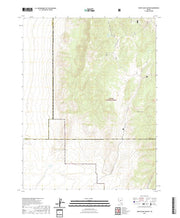 US Topo 7.5-minute map for White Sage Canyon NV