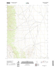 US Topo 7.5-minute map for White Sage Well NV