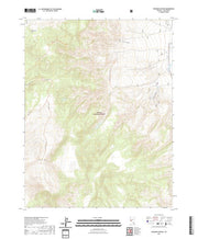 US Topo 7.5-minute map for Wichman Canyon NV