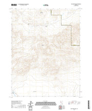 US Topo 7.5-minute map for Wild Horse Basin NV