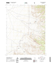 US Topo 7.5-minute map for Wildcat Canyon NV