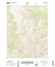 US Topo 7.5-minute map for Wildcat Peak NV