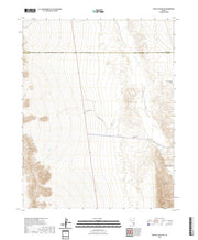 US Topo 7.5-minute map for Wildcat Wash SW NV