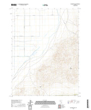 US Topo 7.5-minute map for Wildhorse Pass NV