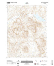 US Topo 7.5-minute map for Willow Creek Reservoir NV