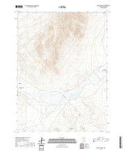 US Topo 7.5-minute map for Wine Cup Ranch NV