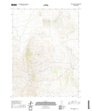 US Topo 7.5-minute map for Wine Cup Ranch SW NV