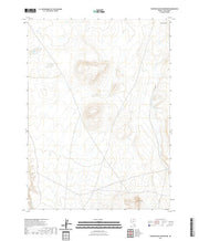 US Topo 7.5-minute map for Winters Ranch Reservoir NV