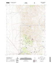 US Topo 7.5-minute map for Yankee Blade NV