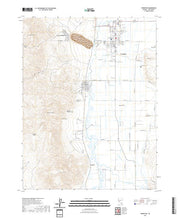 US Topo 7.5-minute map for Yerington NV