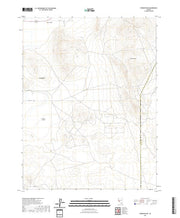 US Topo 7.5-minute map for Yerington NE NV