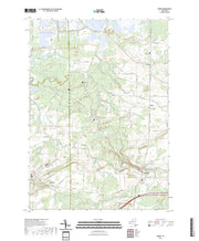 US Topo 7.5-minute map for Akron NY
