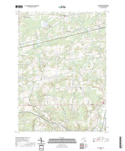 US Topo 7.5-minute map for Alexander NY