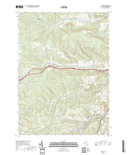 US Topo 7.5-minute map for Alfred NY