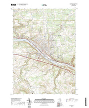 US Topo 7.5-minute map for Amsterdam NY