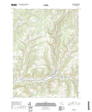 US Topo 7.5-minute map for Andover NY