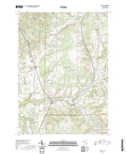 US Topo 7.5-minute map for Arcade NY