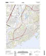 US Topo 7.5-minute map for Arthur Kill NYNJ