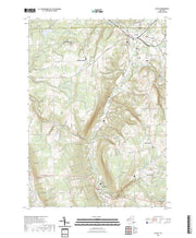 US Topo 7.5-minute map for Attica NY