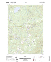 US Topo 7.5-minute map for Au Sable Forks NY