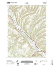 US Topo 7.5-minute map for Avoca NY