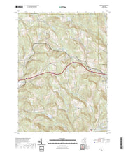 US Topo 7.5-minute map for Belden NY