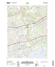 US Topo 7.5-minute map for Bellport NY