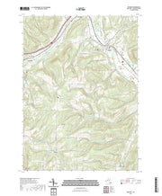 US Topo 7.5-minute map for Belmont NY