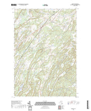 US Topo 7.5-minute map for Bigelow NY