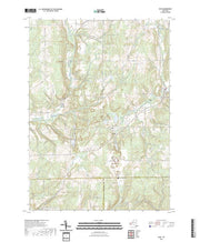 US Topo 7.5-minute map for Bliss NY