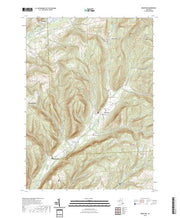 US Topo 7.5-minute map for Bradford NY