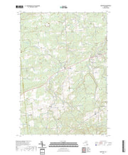 US Topo 7.5-minute map for Brushton NY