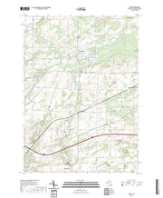 US Topo 7.5-minute map for Byron NY