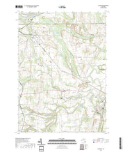 US Topo 7.5-minute map for Caledonia NY